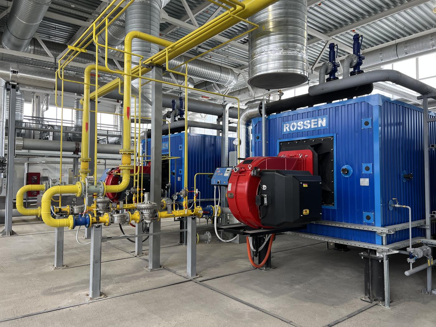 Газовые горелки на водогрейных котлах